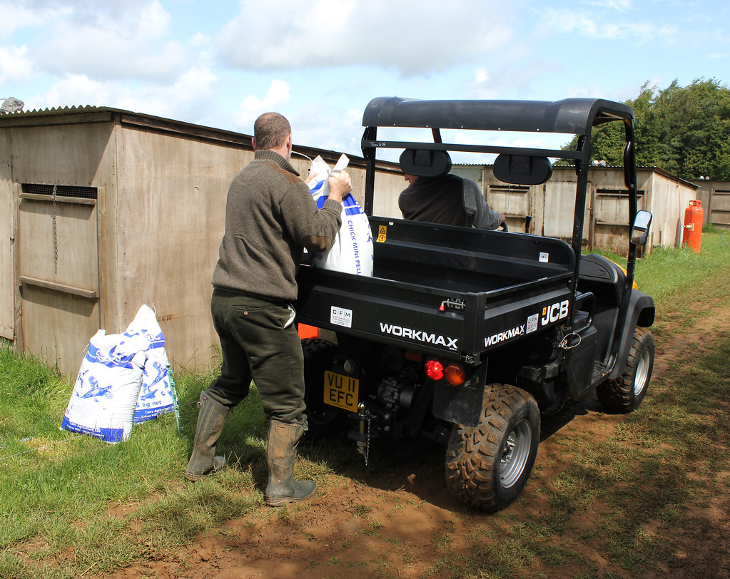 Gamekeeper's new WorkMax JCB WorkMax 800D at work on a phe… Flickr