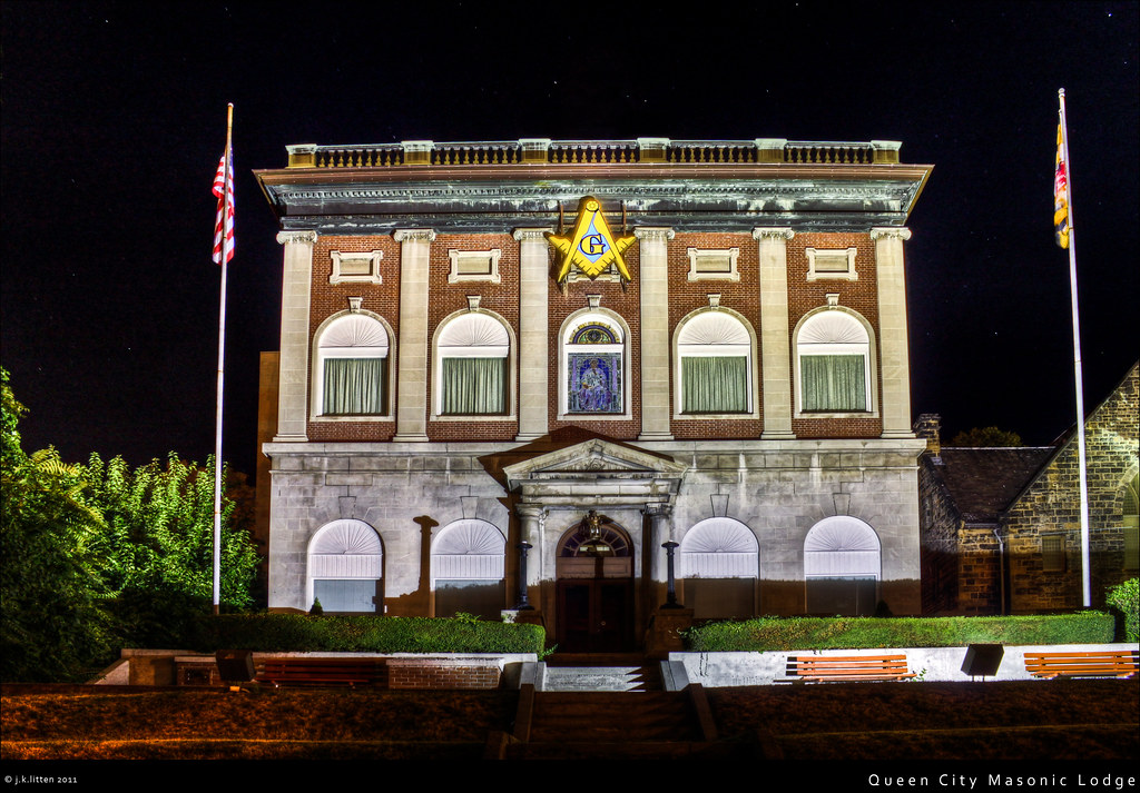 Queen City Masonic Lodge This lodge can be seen from I68 a… Flickr