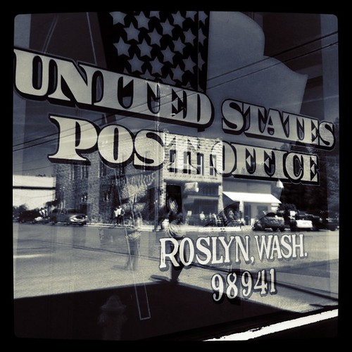 Roslyn, WA Post Office Chris Sawtelle Flickr