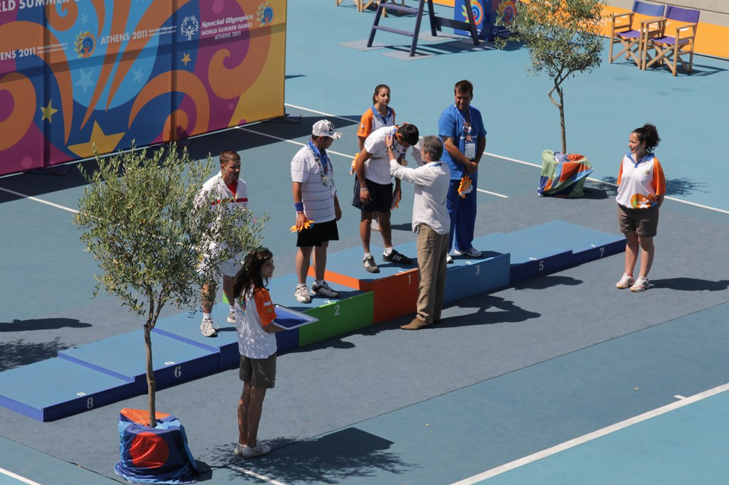 Award ceremony Tennis Special Olympics 2011 OAKA Olymp… Flickr