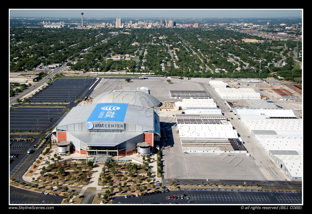 AT&T Center, San Antonio, Texas Aerial of AT&T Center and … Flickr