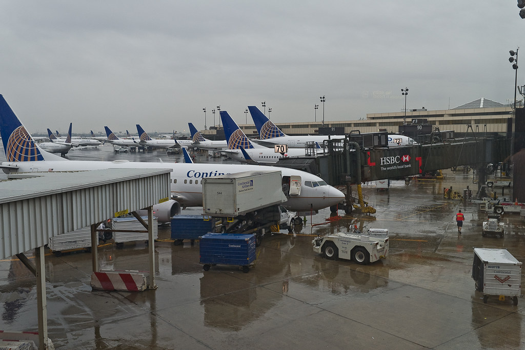 Newark Airport Terminal C Waiting for my flight to Manch… Flickr