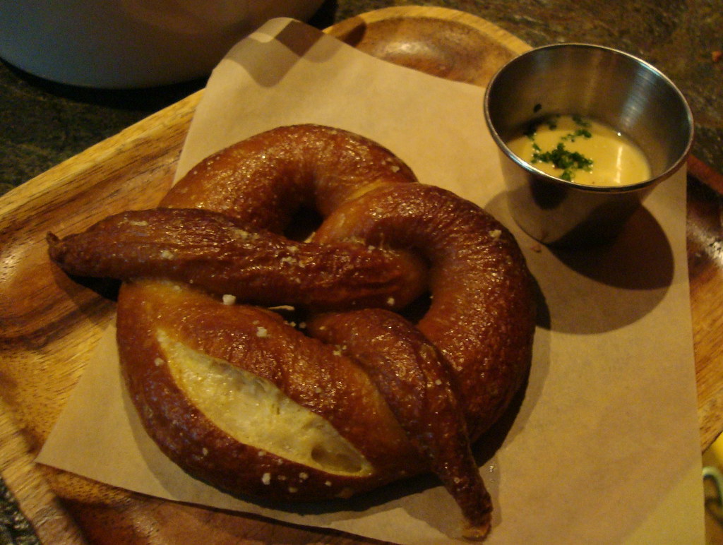 Fleur de Sel Pretzel w David's Nuclear Horseradish Mustard… H. C