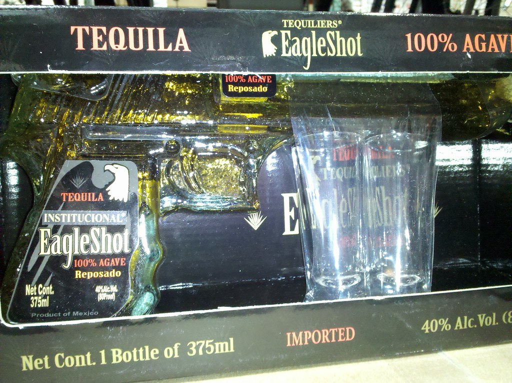Costco Glass Gun Full of Tequila A collectors thing. Also… Flickr