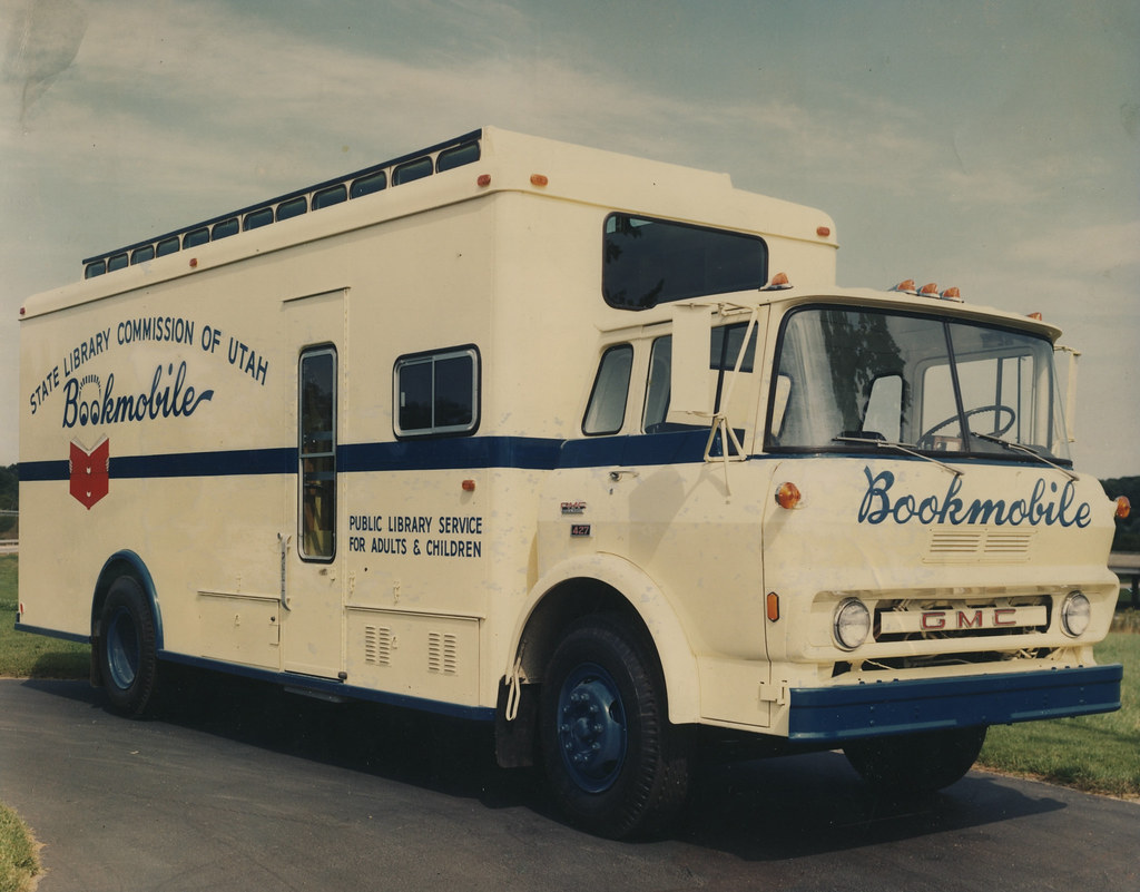 Utah State Library Bookmobiles (circa 1970s) One of the Ut… Flickr