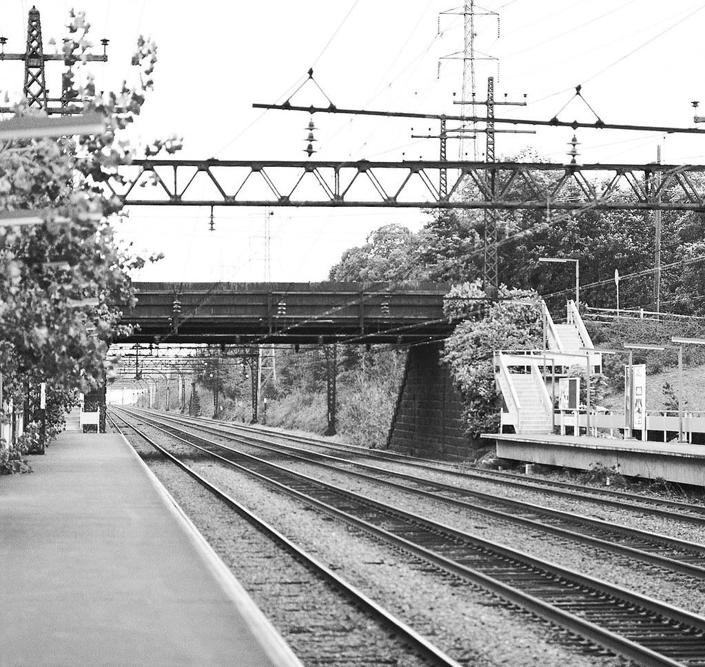Noroton Heights, Connecticut, commuter station highlevel … Flickr