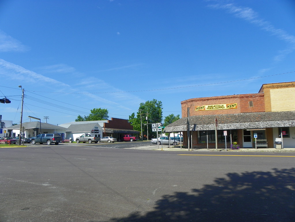 Beautiful Downtown Shelbyville, Missouri Shelbyville, Shel… Flickr