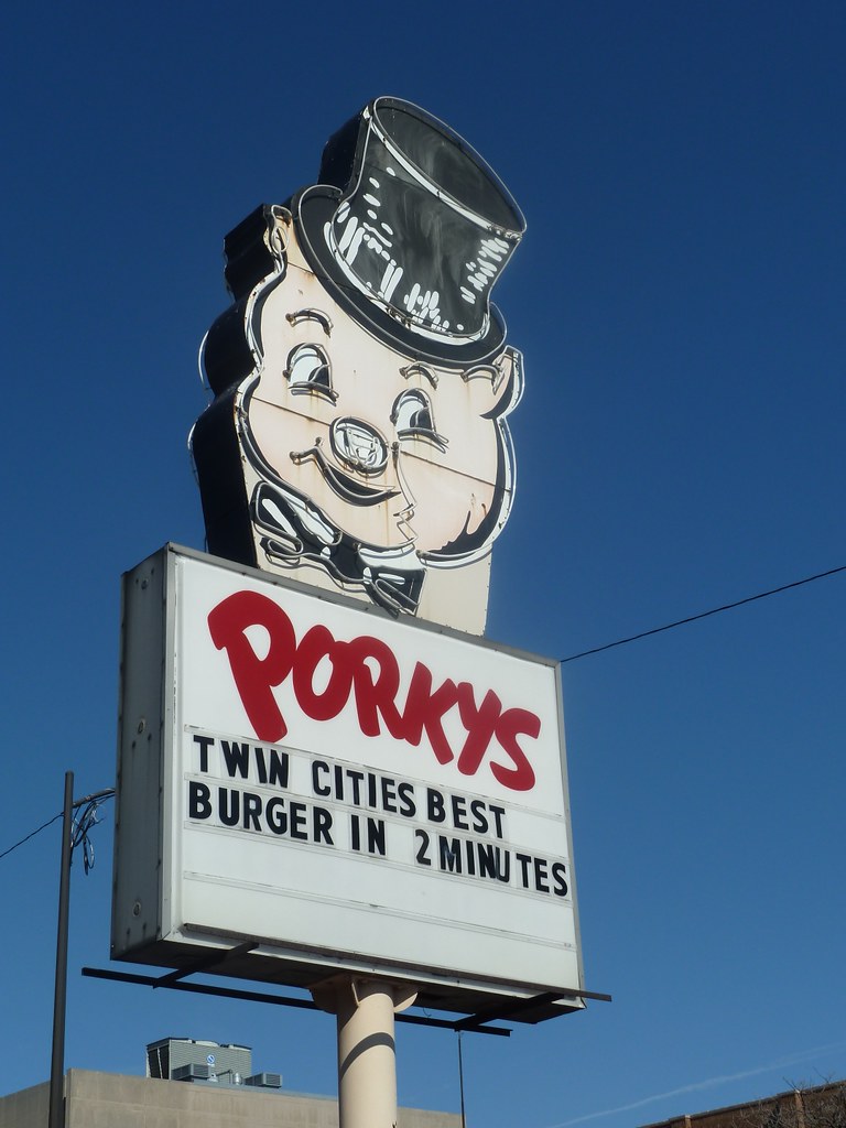 Porky's Drivein The last of the classic drivein burger j… Flickr