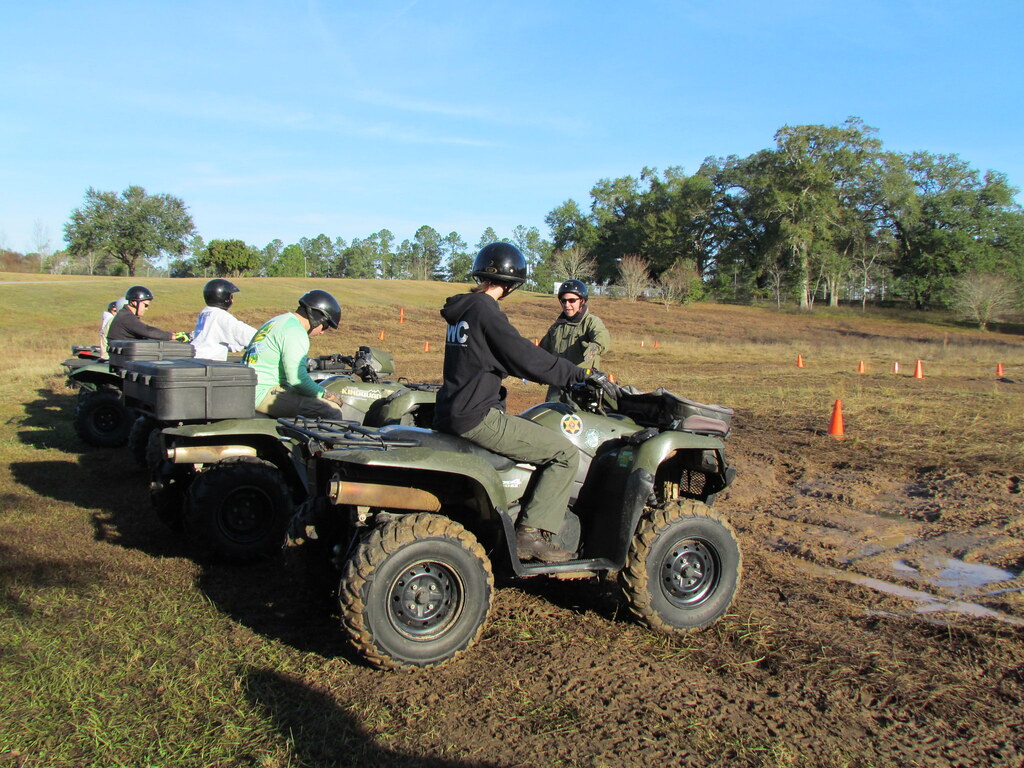 ATV training FWC photo by Margaret Thompson Florida Fish and