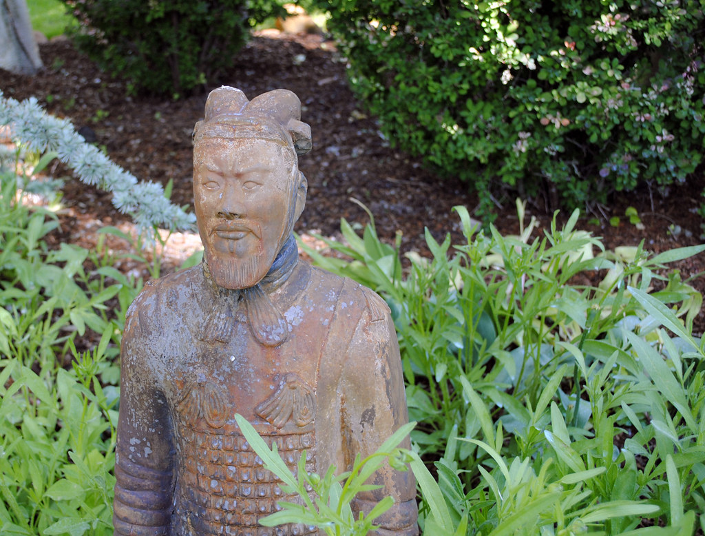 Garden Tour 2011 1 Interesting terracotta statue. Megan Flickr