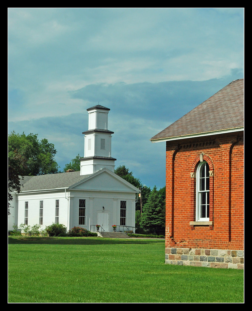 Dixboro Church Dixboro, Michigan is a small village with a… Flickr