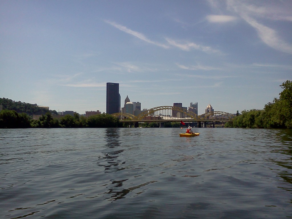 View From The Allegheny A great day to rent a kayak from V… Flickr
