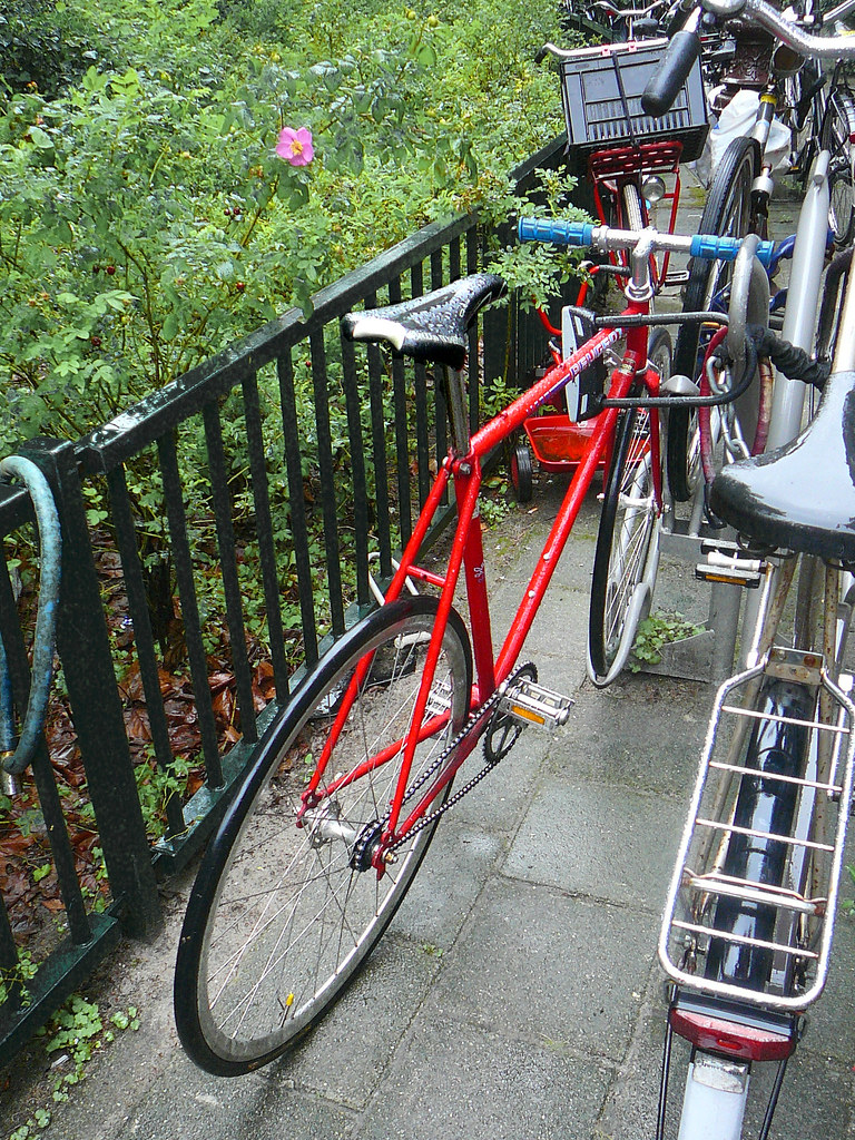 Peugeot fixie (fixed gear, pignon fixe), Amsterdam, Da Cos… Flickr