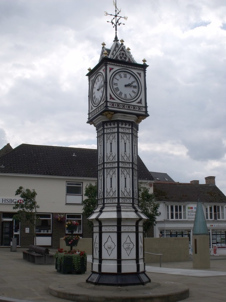 Town Square, Downham Market Clock Tower The Town Square … Flickr