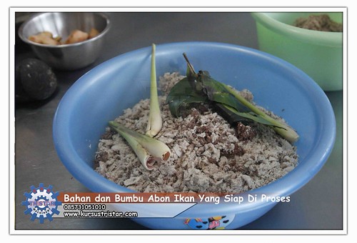 Bahan dan Bumbu Abon Ikan Yang Siap Di Proses ANEKA ABON