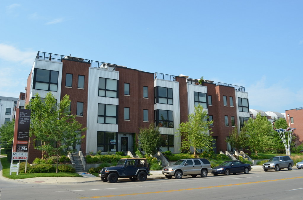 Townhomes Along Leavenworth Rows at SoMa Omaha Flickr