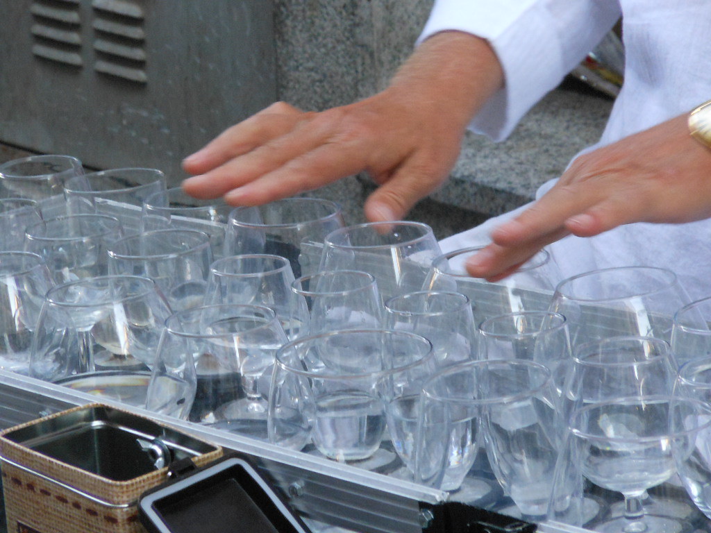 Playing Glasses Filled with Water Used at musicforlittlele… Flickr