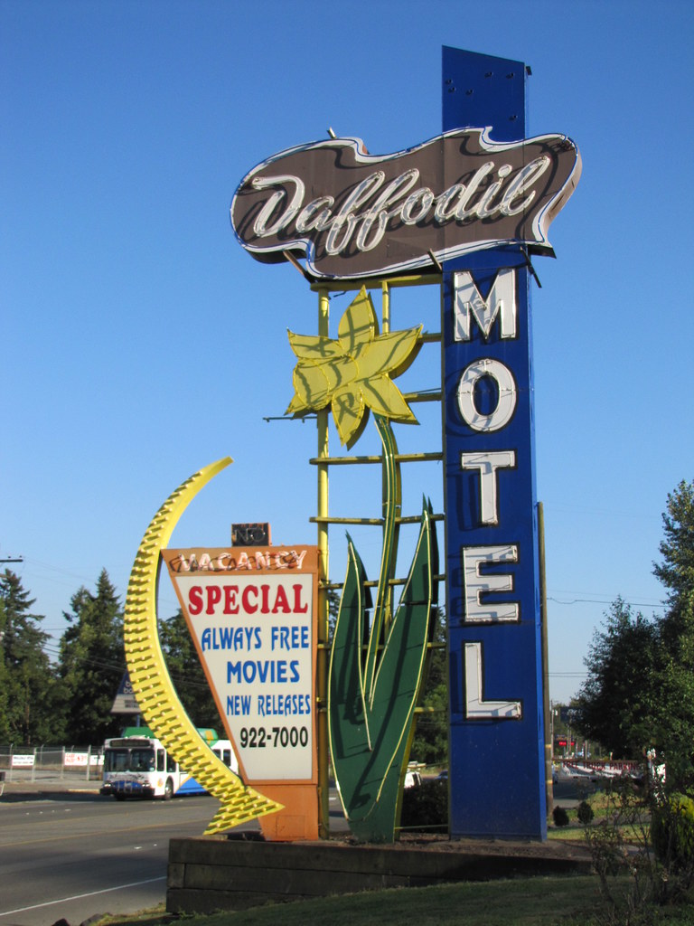 Daffodil Motel Milton, Washington. jimsawthat Flickr