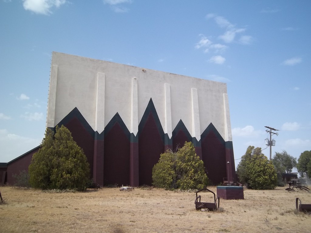 Abandoned DriveIn Theater, Sweetwater, Texas Located on t… Flickr