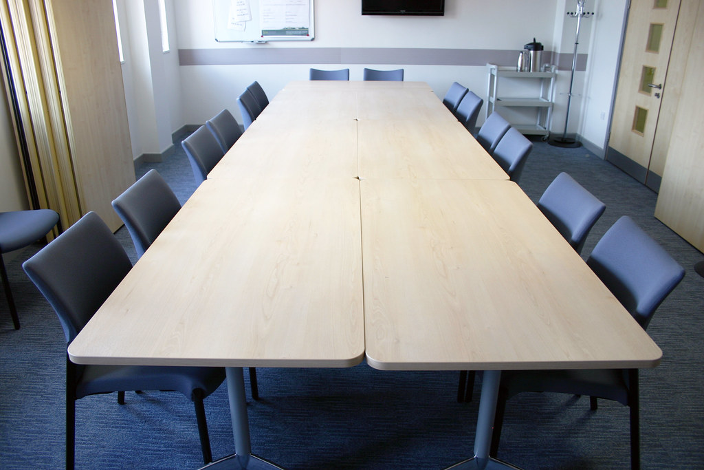 96 Conference Room with Flight Tables and Trillipse Chai… Flickr