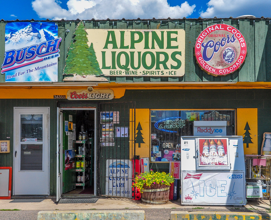 Liquor Store Pine Junction, Colorado, July 31, 2011 Kent Kanouse