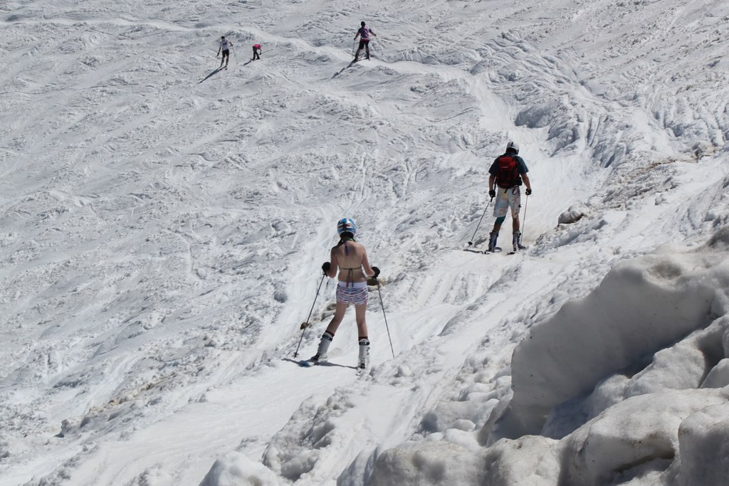 Snow Skiing in Summer Yeah, I've been up to Whistler. And,… Flickr