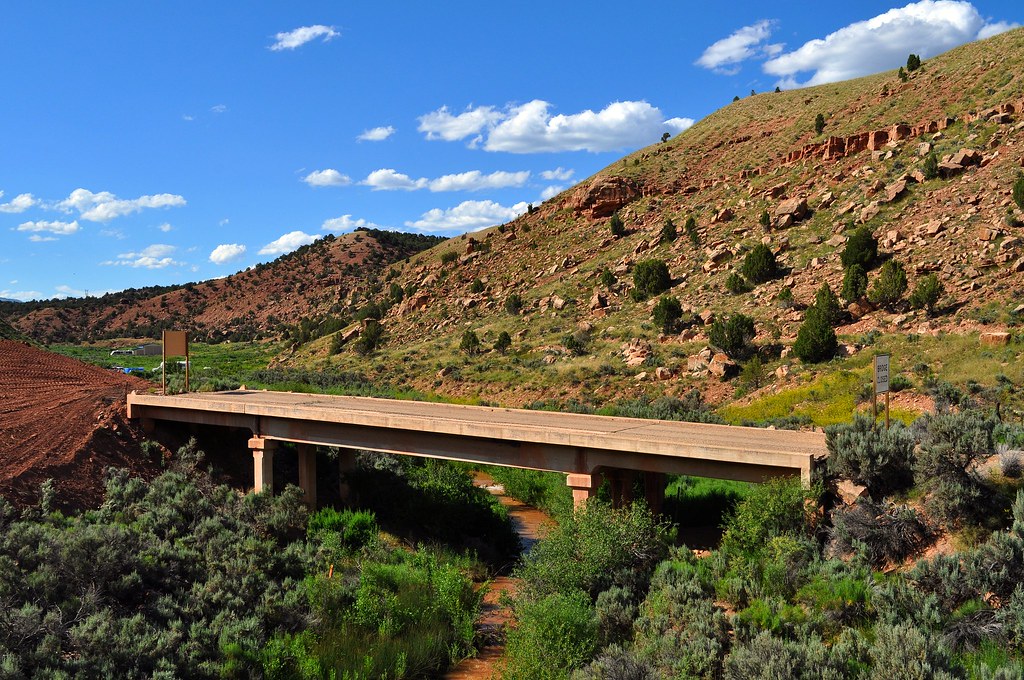 Old U.S. 40 Red Creek Bridge Fruitland, Utah There is re… Flickr
