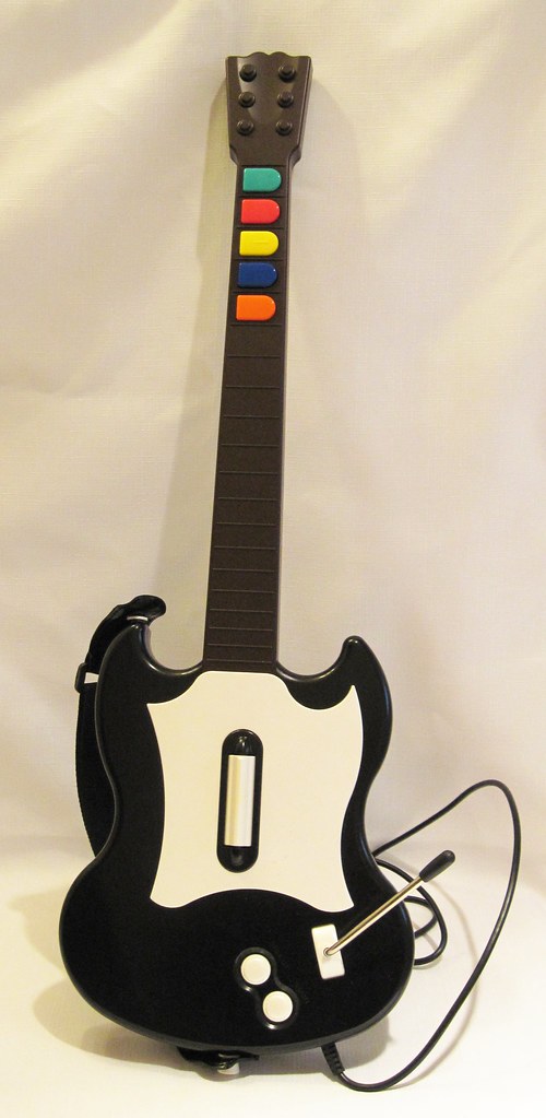Guitar Hero controller As sales of controllers saturated t… Flickr