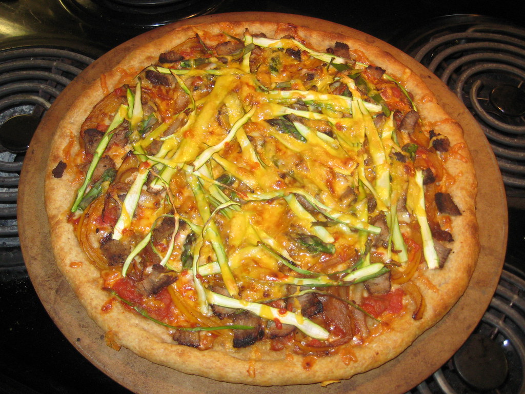 Steak Fajita Pizza Whole wheat crust, mozzarella, sauteed … Flickr