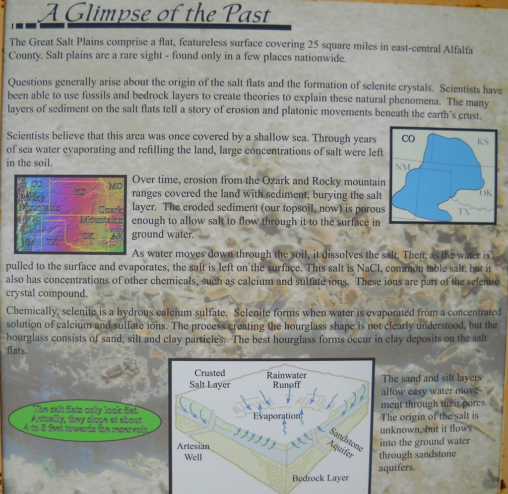 Great salt plains Jet,Oklahoma Map. This salt was used by … Flickr