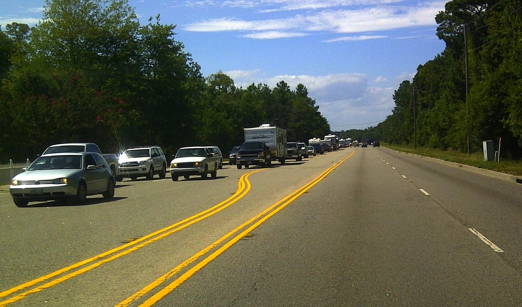 Saturday Traffic Love when I see the traffic on 544 backed… Flickr