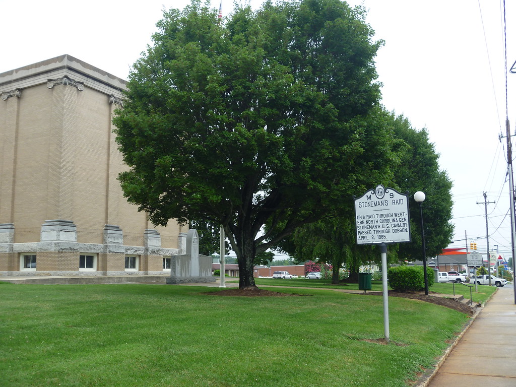 Historical Marker, Old Surry County Courthouse, Dobson NC Flickr