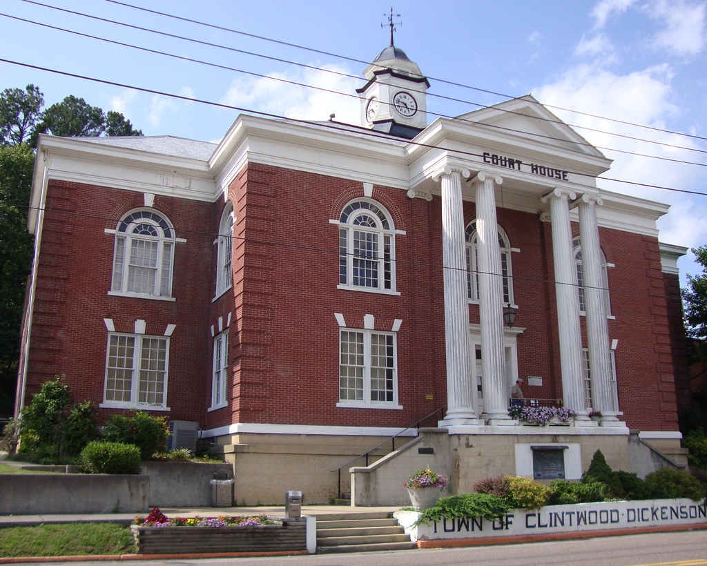 Dickenson County Courthouse (Clintwood, Virginia) This fin… Flickr