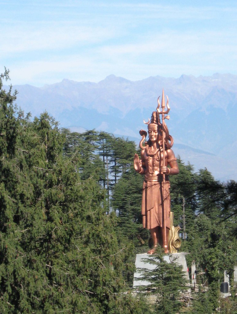 Shiva, Khajjiar, Himachal Pradesh, India This statue, besi… Flickr