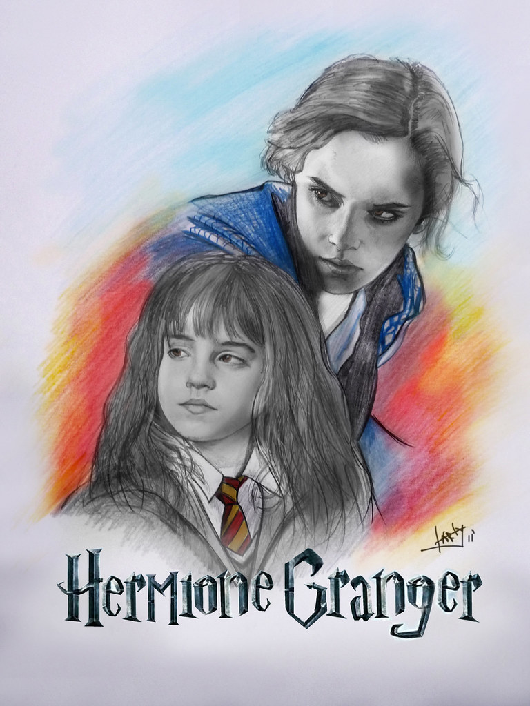 hermione granger fanart hermione granger! karly nuñez Flickr