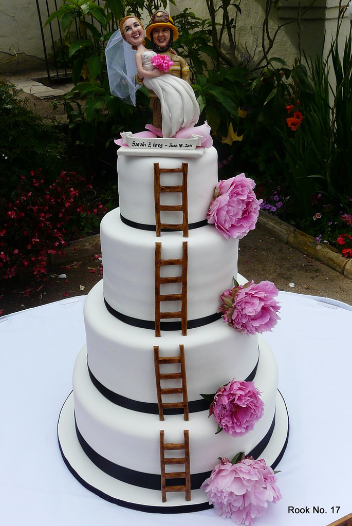 Firefighter Wedding Cake Jennifer Erickson Flickr