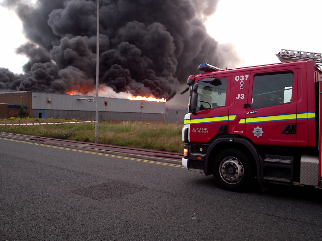 Hartlepool factory Fire. The fire at the old savoury site … Flickr