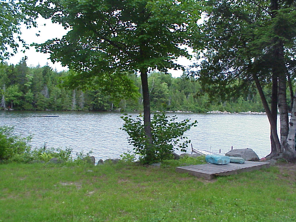 Log Cabin on Upper Cold Stream Pond Flickr
