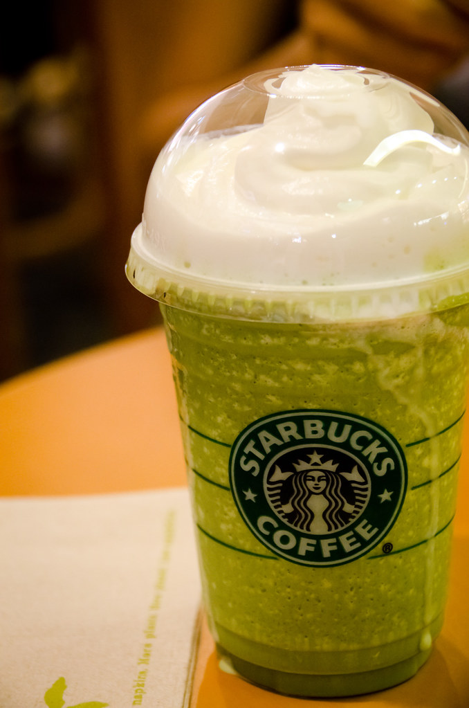 Starbucks Green Tea Cream drink awee_19 Flickr