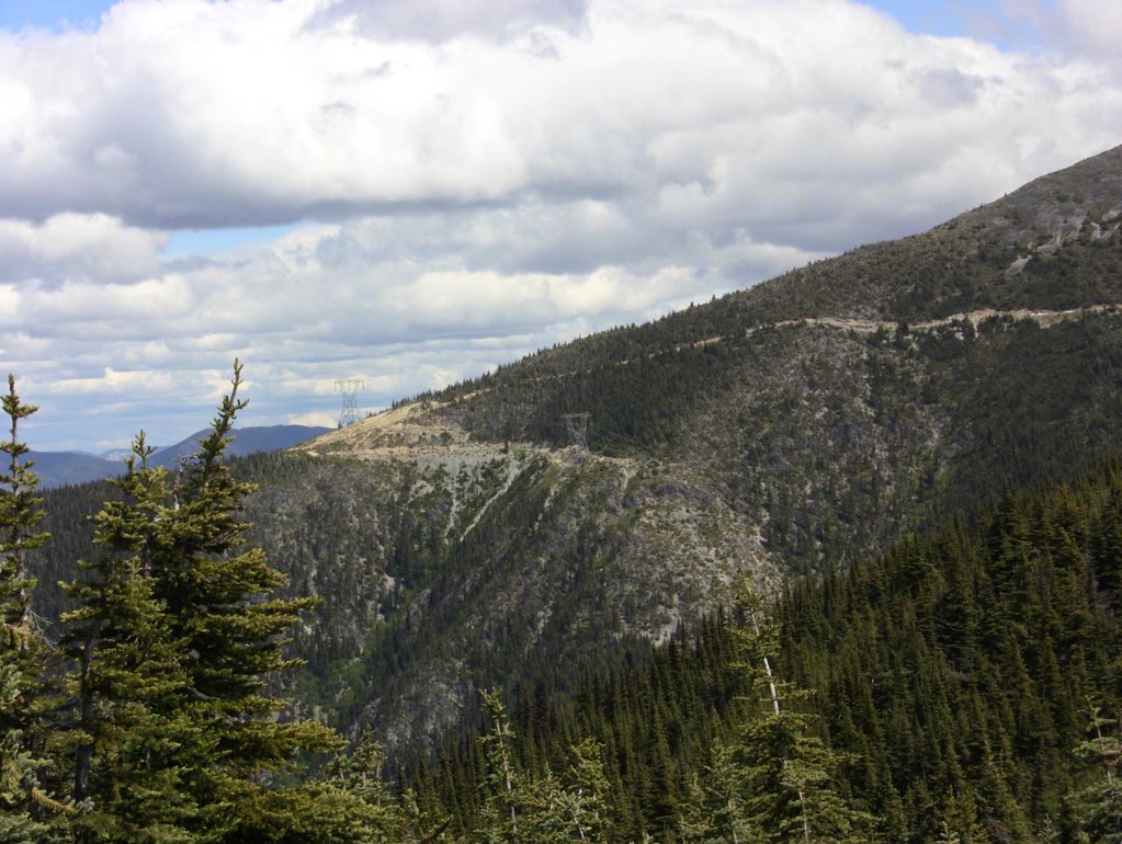 Seton Portage Up on the ridgeline above Seton Portage, nea… Flickr