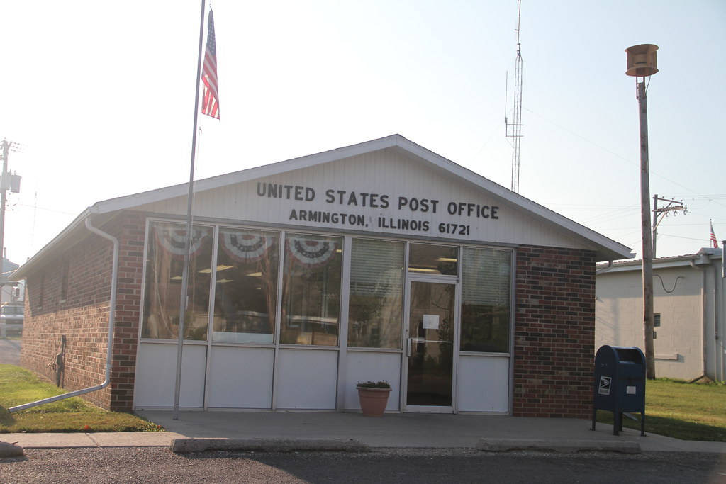 Armington IL, Post Office, 61721, Armington, Tazewell Coun… Flickr