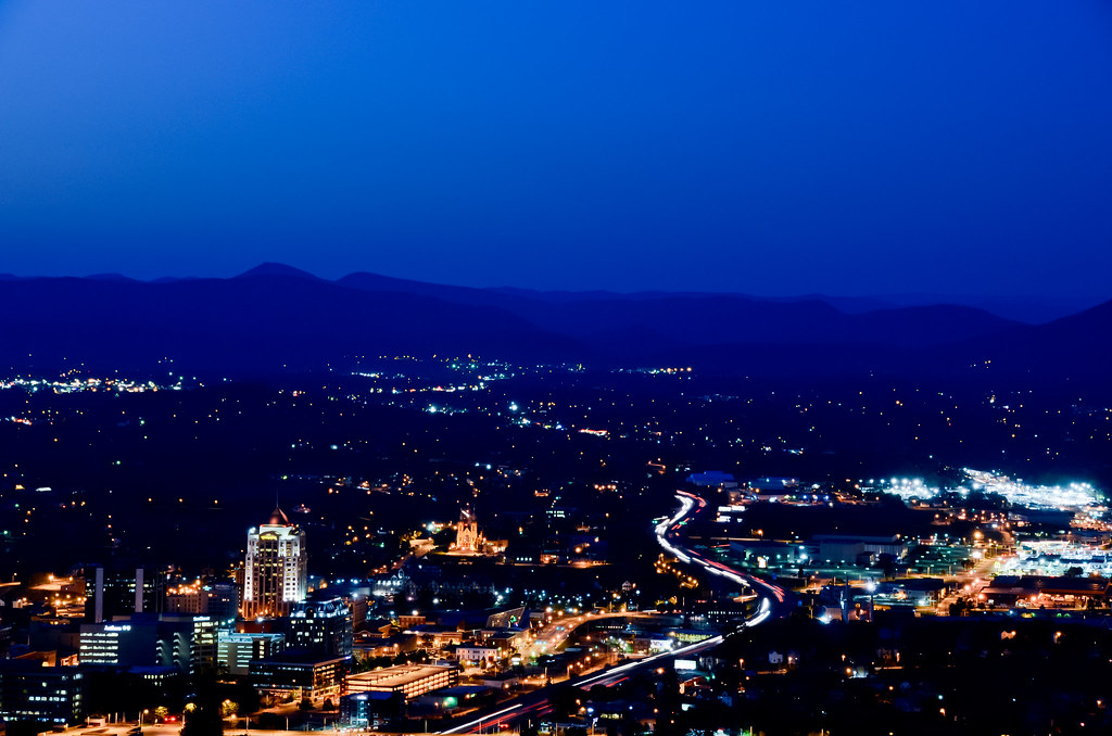 Roanoke From Top ..!!! I took this shot of the city of Roa… Flickr