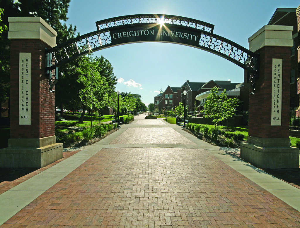 Creighton University Arch Venteicher Mall Creighton1878 Flickr