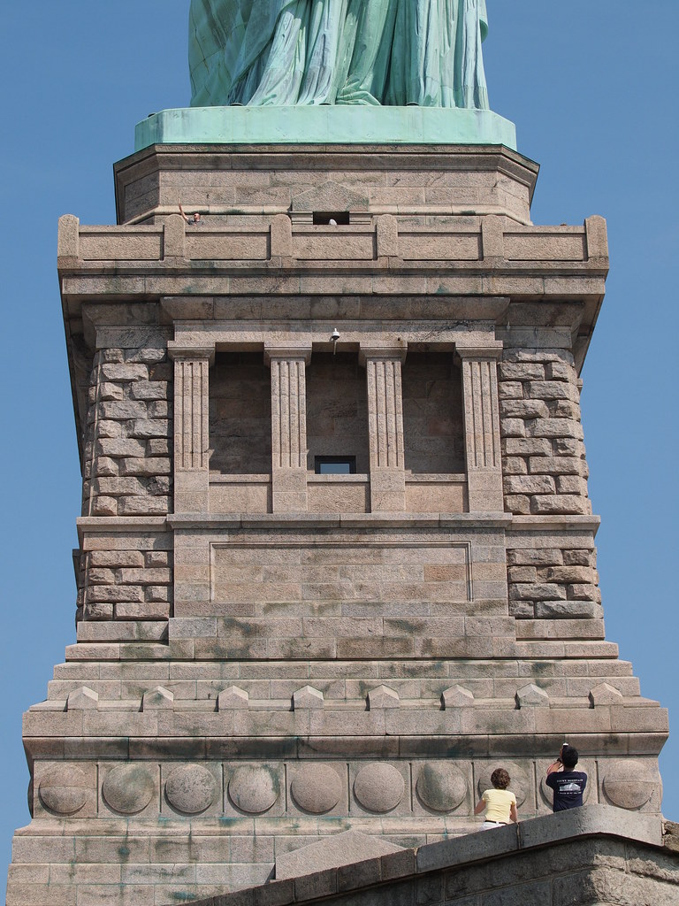 P6102677 The pedestal of the Statue of Liberty. Christoph Anton Mitterer Flickr