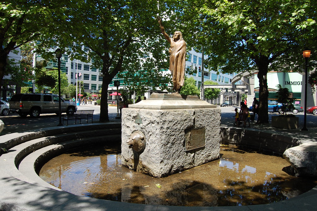 Chief Seattle Statue Seattle, Washington Scott Ash Flickr