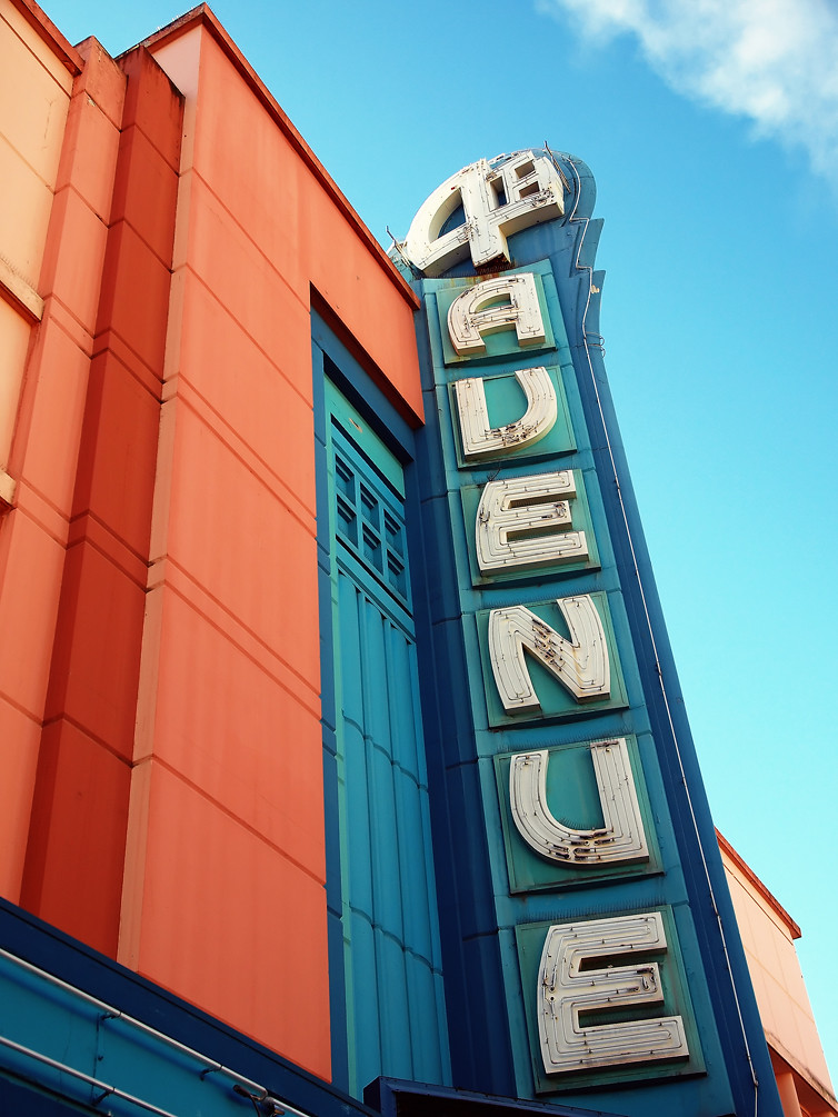 4th Ave Theatre Built in 1947 the streamline moderne 4th A… Flickr