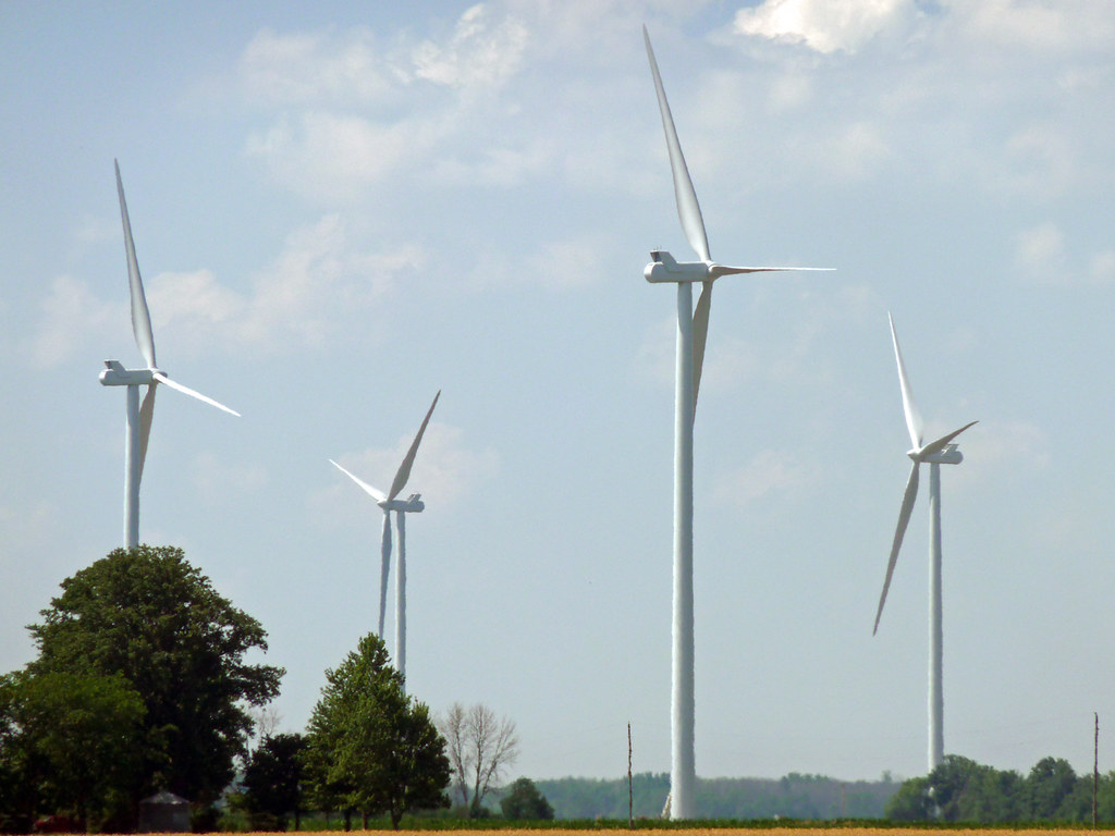 Paulding County Ohio Wind Farm Horizon Wind Energy's Timbe… Flickr