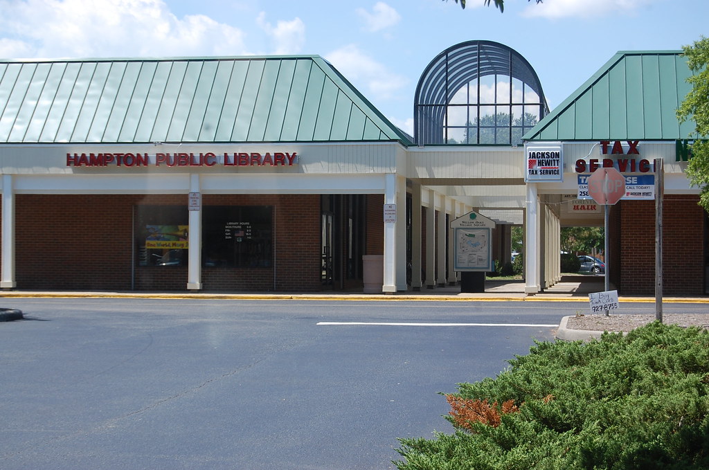 Hampton Public Library, Willow Oaks Shopping Center Flickr