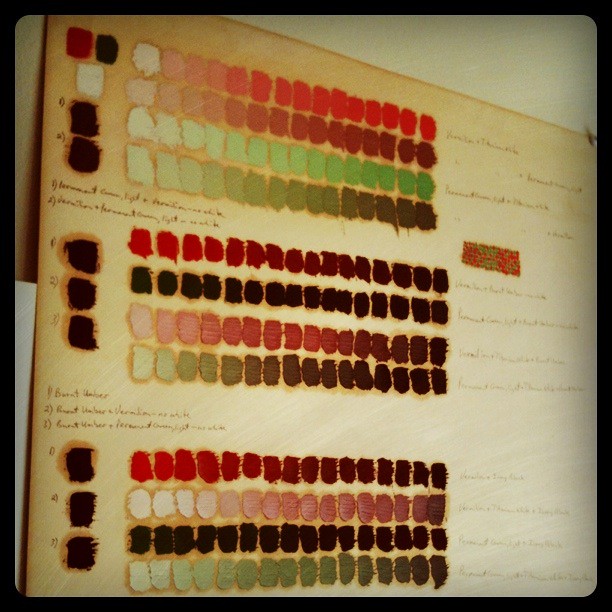 Vintage Paint Sample Lara Flickr