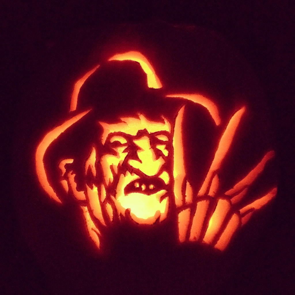 Freddy Krueger Printable Pumpkin Stencils Freddy Krueger Printable Pumpkin Stencils